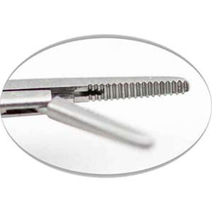 Pinces micro-auriculaires réutilisables en acier inoxydable, légères, manuelles, stérilisables à haute température, certifiées CE, instrument chirurgical - Product Image 5