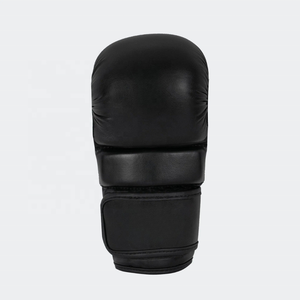 Gants de combat MMA personnalisés en cuir PU brillant, respirants et durables, pour l'entraînement, vente en gros OEM - Product Image 3