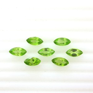 Certified Natural Peridot Marquise Cut Loose Gemstones 3X6MM Calibrated Peridot Cut <b>Stone</b> <b>Beads</b> For Ring And Jewelry Making Bulk - Product Image 4