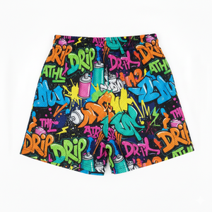 Pantalones Cortos Sublimados de Alta Calidad 100% Poliéster para Hombre, Diseño con Costura Interior de 5 Pulgadas, Pantalones Cortos de Malla Personalizados para Hombre - Product Image 5