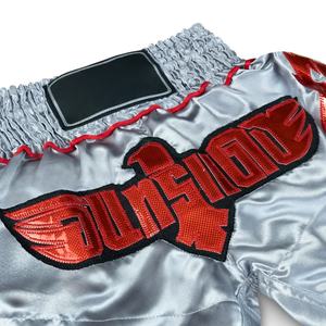 Pantalones Cortos de Muay Thai Personalizados con Sublimación 100% Poliéster para Hombre y Mujer - Ligeros, Transpirables y de Corte Holgado - Product Image 5