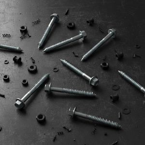 Custom Extra Long 25mm to 300mm DIN 571 Lag Screws - PDC Brand HDG Wood Fasteners - Product Image 1