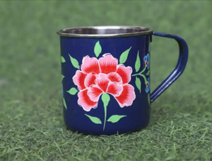 Taza de Esmalte Clásica Personalizada de Metal y Acero - Product Image 5