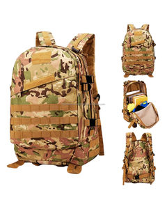 Mochila táctica con marco interno, cierre de cremallera y cierre de broche, compartimento interior, gran capacidad, mochila deportiva de poliéster. - Product Image 6