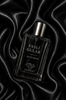 Fasli Gulab 500 ML Eau De Parfum en Spray, Ecológico, Sin Alcohol, Aroma Floral Amaderado de Larga Duración, Unisex, Alta Calidad, Uso Diario