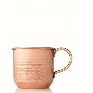 แก้วทองแดงแท้ ดีไซน์เรียบหรู แข็งแรงทนทาน เหมาะสำหรับเครื่องดื่มเย็นชา ชา น้ำผลไม้ กาแฟ สวยงาม ทนทาน เหมาะสำหรับเป็นของขวัญ - Product Image 4