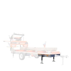 Placa antivuelco de 10 pulgadas para cabezal de sierra, con elevadores niveladores de 220 V y 6 pies de extensión, modelo Sub Frame TMG PSM30, capacidad de 6600 lb (capacidad de 2000 lb), nivelador. - Product Image 1