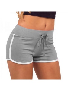 Pantalones Cortos Deportivos de Algodón para Mujer, Verano, Venta al por Mayor, Tallas Grandes, Holgados, Ecológicos, Casuales, con Cordón Ajustable - Product Image 2