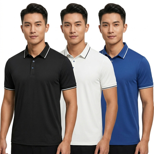 เสื้อเชิ้ตผู้ชายแขนยาวผ้าถักโพลีเอสเตอร์/คอตตอน สวมใส่สบาย ระบายอากาศได้ดี แห้งเร็ว ปักโลโก้ตามสั่ง รับผลิตแบบ OEM ขายส่ง - Product Image 2