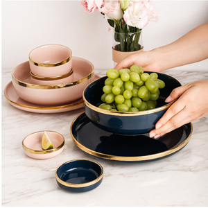 Juego de Vajilla Artesanal con Acabado Rústico en Cerámica, Platos Elegantes para Servir, Tazones Decorativos - Product Image 5
