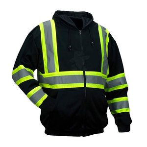 Men Safety Jacket With Bright Colors And Reflective Material Ideal For Construction And Industrial Use - Product Image 5
