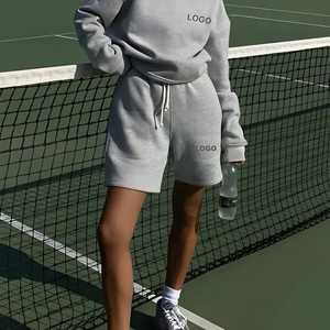 Custom Logo Premium Summer Tracksuit Soft Fabric Breathable Lightweight Sportswear Set High Quality Manufacturer Export - Product Image 1