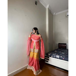 Women's Beautiful <b>Top</b>-Bottom and Dupatta Set with Stunning Digital Print - Product Image 2