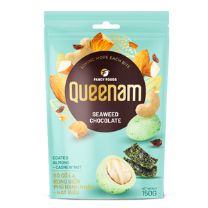 Chocolate Dragee con Algas Marinas, Recubierto de Chocolate, con Almendras y Anacardos, 150G, Venta Directa de Fábrica, Envío Global, HALAL, OEM/ODM - Product Image 1