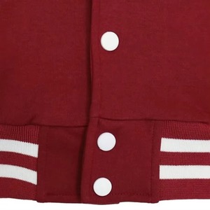 Blouson universitaire en cuir basique personnalisé pour homme, col montant, style Letterman, nouvelle collection, tenue bomber basique tendance - Product Image 2