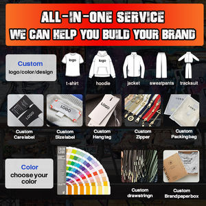 Fabricant de streetwear personnalisé : Ensemble short et sweat à capuche zippé en molleton French Terry, style Doodle DTG, effet délavé à l'acide et vieilli vintage, type survêtement - Product Image 4