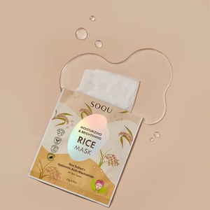 Set de Mascarillas Faciales SOQU Fruity Blissful Glow, 12 Unidades, Ingredientes Principales: Arroz y Vitamina C - Product Image 4