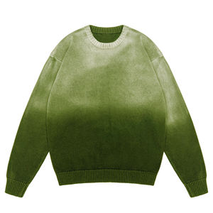 Low MOQ High Quality Factory Custom Logo Full Sleeves Anti Wrinkle Standard <b>Thickness</b> O Neck Pullover Unisex Winter <b>Cardigan</b> - Product Image 5