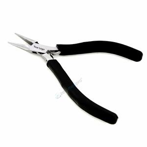 Outil de précision léger en acier inoxydable de qualité A+ à double fonction (demi-chaîne, demi-pince) pour la formation de fils et la création de boucles en bijouterie - Product Image 5