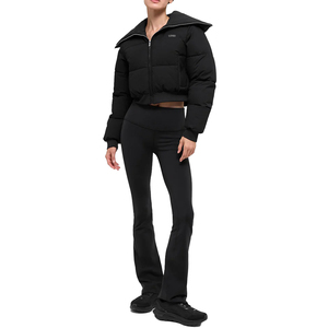 High demand Women's Puffer Jacket Water Resistant Quilted Puffer Jacket Sculpted Fit Winter Jacket custom Private <b>Label</b> OEM - Product Image 2