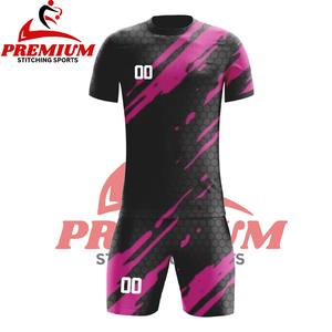 Uniforme de Fútbol de Alta Calidad con Logotipo, Servicio OEM, Manga Corta, 100% Poliéster, Secado Rápido, Uniformes de Fútbol Sublimados y Personalizados - Product Image 5