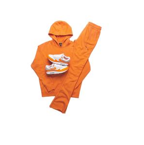 Vente en gros de survêtements d'hiver 100% coton grande taille, décontractés, légers, évasés, courts, délavés à l'acide, Boxy thermique vintage - Product Image 1