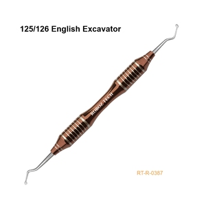 Excavador Dental Manual Ergonómico 125/126 con Patrón Inglés, Hecho de Acero Inoxidable, Certificado CE por Roboz Tech Pakistán - Product Image 1