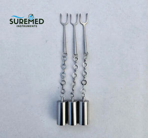 ชุดเครื่องมือผ่าตัดจมูกแบบถ่วงน้ำหนัก Cerkes Gruber จำนวน 3 ชิ้น ทำจากเหล็กกล้าไร้สนิมเกรดผ่าตัด สำหรับศัลยกรรมกระดูกและข้อ ชุดอุปกรณ์โรงพยาบาลสำหรับหู คอ จมูก - Product Image 4