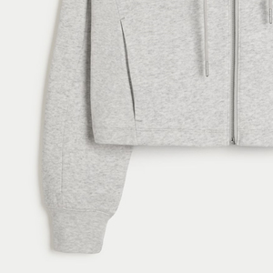 Best Selling Sexy <b>Long</b> Sleeve Crop <b>Top</b> Hoodie Casual Short Sweatshirts Pullover Women Winter Hooded Cropped Hoodies casual - Product Image 2