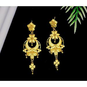 เทรนด์ใหม่การออกแบบที่หรูหราเป็นแรงบันดาลใจให้แบรนด์ยอดนิยมเครื่องประดับแฟชั่นต่างหูชุบทองหรูหรา - Product Image 2