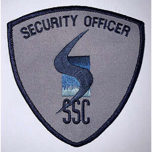 Parche de tela bordado de mezclilla con logotipo escolar, personalizado, de cuero de calidad, bordado, para hombro - Product Image 3