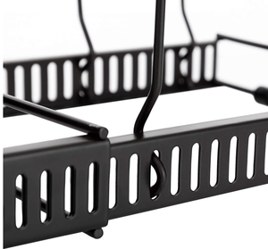 OEM/ODM Vietnam Étagère de rangement télescopique réglable multicouche pour couvercles de casseroles en fer, pour cuisine - Product Image 3