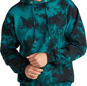 Sudadera con Capucha Roja y Negra para Hombre, Corte Regular, Algodón French Terry, Informal, con Bolsillo Delantero, Transpirable, de Secado Rápido, para Invierno - Product Image 4