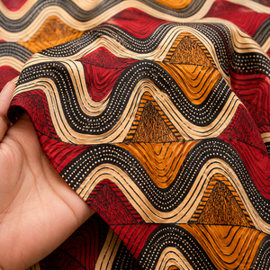 Tissu imprimé wax, Tissu imprimé africain, Tissu en coton, Tissu Ankara, Tissu de mode, Tissu OEM pour vêtements, Vente en gros et exportation - Product Image 1