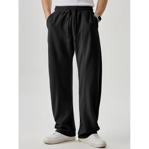 Pantalon de jogging ample personnalisé avec logo, style streetwear, coupe décontractée, fabricant professionnel, approvisionnement en gros - Product Image 3