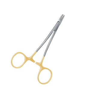Portaagujas Halsey Smooth Perma Sharp de 13 cm, Instrumento Quirúrgico Dental de Acero Inoxidable, Kit de Herramientas de Sutura de Precisión - Product Image 2