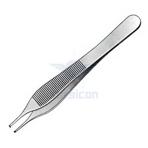 Micro-Adson Forceps <b>12</b> cm / 4-3/4 Inch With Platform Stainless Steel Microsurgical Forceps Medical Instrument for Precise Tissue - Product Image 5
