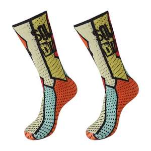 Factory Direct Wholesale Fashion Custom Printed Sport Basketball Soccer Ankle Oem Print Sublimated 3d Mens <b>Socks</b> - Product Image 4