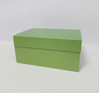 Boîtes rigides faites à la main avec une finition excellente, laminage mat, impression offset, style Raphe, papier kraft recyclable, emballage cosmétique