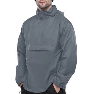 Veste de pluie à capuche Street Wear, coupe-vent imperméable légère pour homme, idéale pour les activités sportives en extérieur - Product Image 5