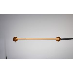 Portasciugamani Espandibile Regolabile 16-27 Pollici in Alluminio Spazzolato Oro per Bagno o Cucina - Product Image 3