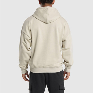 Sudadera con Capucha para Hombre, Diseño Moderno 2025, Estilo Superior, Cierre de Cremallera, Color Sólido, Invierno, Algodón, Manga Larga, Gran Venta, MOQ Bajo - Product Image 2
