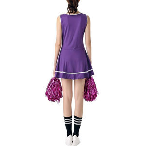 Uniforme de Animadoras Personalizado con Impresión en Poliéster/Algodón, Logotipo del Equipo, Nombre del Jugador, Elegante Disfraz de Animadoras, Servicio OEM - Product Image 3