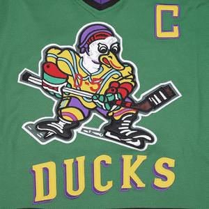 เสื้อฮอกกี้น้ำแข็งแบบกำหนดเอง ชุดทีมแบบซับลิเมชั่น เสื้อแฟนคลับสั่งทำพิเศษ ผ้าโพลีเอสเตอร์ 100% ระบายอากาศได้ดี แห้งเร็ว แขนยาว รับผลิตแบบ OEM - Product Image 5