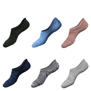 Calcetines de barco para hombre 2025 personalizados al por mayor, de algodón de alta calidad, absorbentes del sudor, transpirables, invisibles, casuales para otoño - Product Image 5