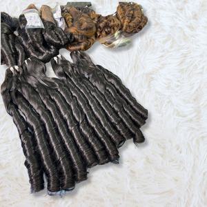 Super Healthy Strand High End Solf Trending Item Pixie Hair Extensions Prix d'usine Perruques de cheveux humains Afro Kinky Bulk Human Hair - Product Image 2