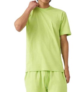 Conjunto Deportivo Casual de Verano para Hombre, Fabricación OEM, Camiseta y Pantalones Cortos, 100% Algodón Orgánico, Diseño 3D, Ecológico - Product Image 4