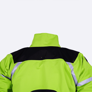 Vêtements de travail haute visibilité pour hommes, uniforme de sécurité en polyester, réfléchissant, coupe-vent, résistant à l'eau, résistant à l'abrasion, combinaison de protection - Product Image 4