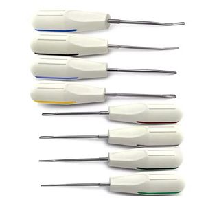 Kit d'instruments de chirurgie buccale de qualité supérieure, 8 pièces, pour l'extraction dentaire, avec élévateurs de racines, certifié CE ISO - Product Image 5