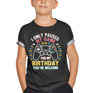 T-shirt unisexe pour enfants et garçons, 100 % coton peigné de qualité supérieure, nouvelle conception 2026, manches courtes, style décontracté, orienté export, service OEM - Product Image 3